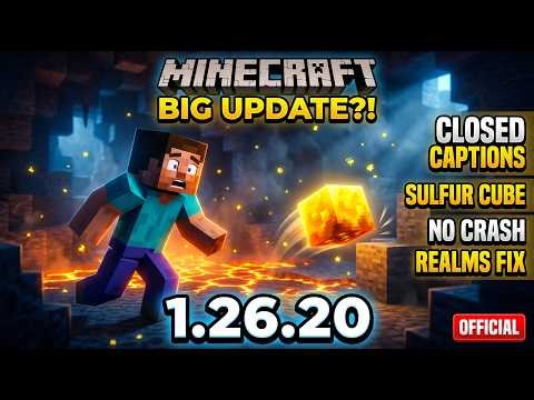 Minecraft 1.26.20 Update: Mojang Finally Added This Game-Changing Feature!