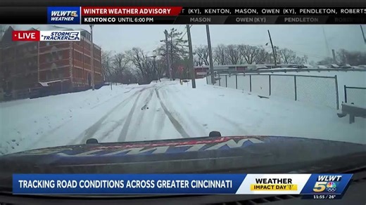 Tracking road conditions across Greater Cincinnati