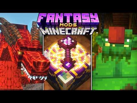 Top 20+ Minecraft Fantasy Mods | Forge/Fabric 1.20.1/1.21.1