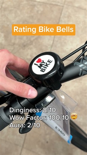 We take our bike bell ratings VERY seriously 😂 | Cycling accessories