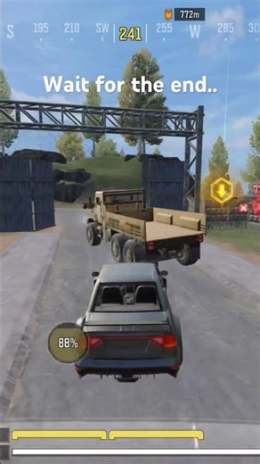 CAR CHASE GONE RIGHT✅ GREEN ALIEN DESTROYING ENEMIES #codmobile #callofdutymobile #callofduty #codm