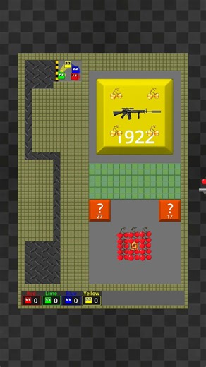 Square Race⚔️ #battleroyale #squarerace #shoot