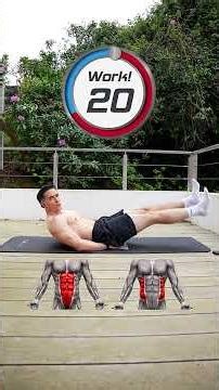 3 minutes abs workout at home ! 🔥