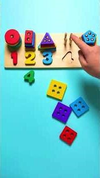 Count and Fill the Puzzle 🔢🧩 Numbers for Toddlers
