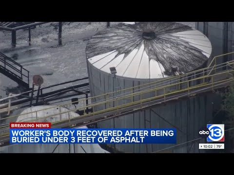 Worker killed, buried under 3 feet of asphalt at South Houston facility, HCFMO says