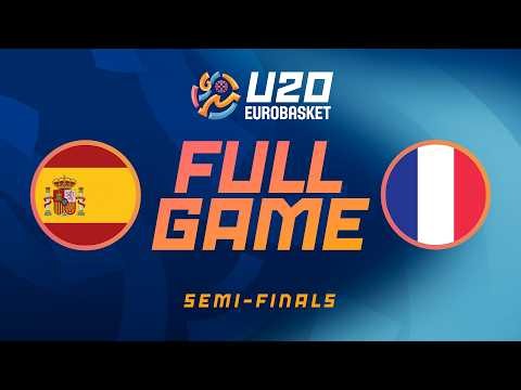 Semi-Finals | Spain v France | Full Basketball Game | FIBA U20 Women's EuroBasket 2026