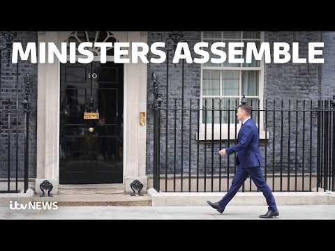 LIVE: Andy Burnham's cabinet arrives for first meeting in Downing Street