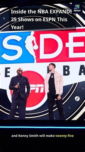 Inside the NBA EXPANDS! 25 Shows on ESPN This Year! 🏀📺