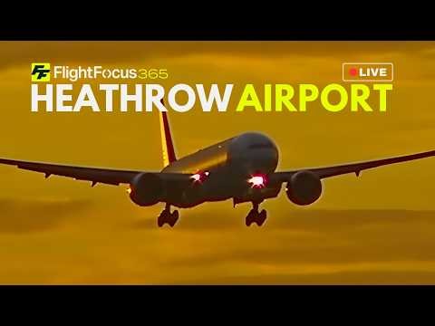Heathrow Airport Live - Tuesday 21st April 2026