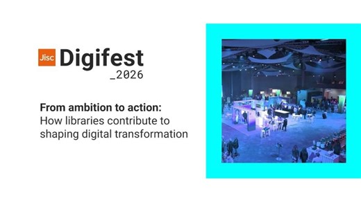 How libraries contribute to shaping digital transformation | Jisc | Beyond the Technology | George Macgregor