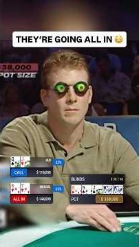 The Chips are ALWAYS Going In Here 👀 #poker #casino #pokerhands