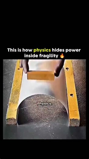 creativity.power on Instagram: "The post features a video demonstrating Prince Rupert's Drop, a tadpole-shaped glass object formed by dripping molten glass into cold water, showcasing its paradoxical properties: the bulbous head withstands hammer blows due to surface compression, while the tail shatters the entire drop upon breakage from internal tensile stress. Scientifically, this stems from rapid quenching creating residual stresses—compressive on the exterior (up to 700 MPa, per Purdue Unive