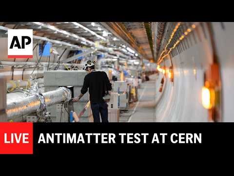 LIVE: CERN scientists transport volatile antimatter for the first time