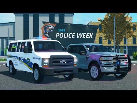 ERLC Police Week Update: 4x new cars, customisation & badge hunt!
