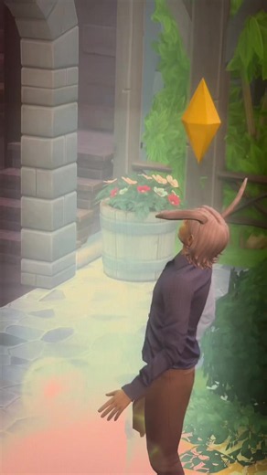 Rabbit went to visit his baby mama #sims #sims4 | rabbit