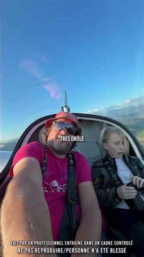 😳 Quand tu étreint un planeur en plein air…