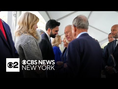 King Charles, Queen Camilla meet NYC Mayor Mamdani, N.Y. Gov. Hochul and N.J. Gov. Sherrill