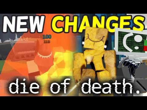 We Got Crazy News/Changes to the BIGGEST UPDATE! (Die of Death)