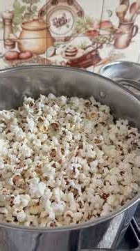 Let’s Make Popcorn At Home #cooking #foodie