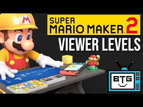 Playing your Super Mario Maker 2 levels LIVE!