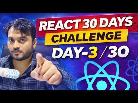 Day-3/30 JSX Expression & CSS Styles || React NextJS Tutorial for Beginners in Hindi