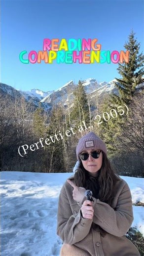 Reading Comprehension Playlist Intro