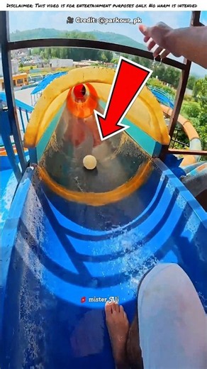 🎈 The Water Slide Took an Unexpected Turn! 😱