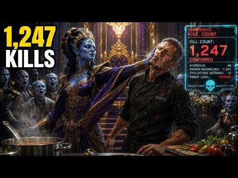 Alien Woman Empress Slapped Her Human Cook—His Deathworld Kill Count Revealed