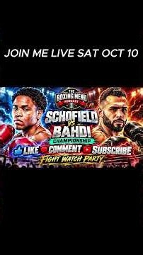 🥊 KID AUSTIN VS LUCAS BAHDI #livestream #boxingfans #daznboxing