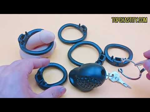 Male Chastity Lock Breathable | Topchastity.com #malechastity #resinchastitycage