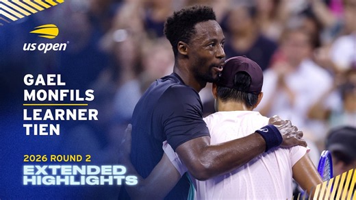 Gael Monfils vs. Learner Tien Extended Highlights | 2026 US Open Round 2