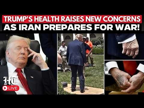 LIVE: Trump’s Third Hospital Visit In 13 Months Raises New Health Concerns As Iran Prepares Revenge?