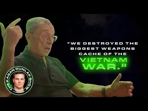 "We Destroyed The Biggest Weapons Cache Of The Vietnam War" From Ep 40 With SgtMaj Mike R. Vining