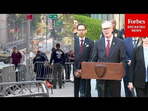 BREAKING: Officials Hold A Press Briefing On Explosion Outside NYC Federal Building