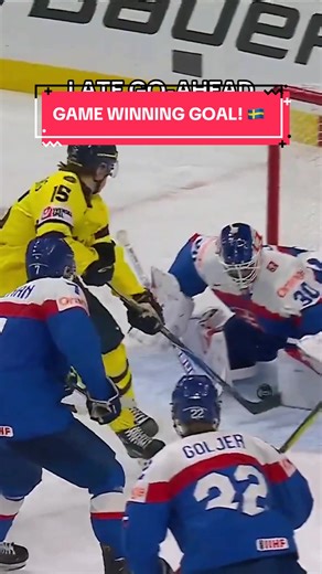 Clutch Game-Winning Goal by Ivar Stenberg for Sweden