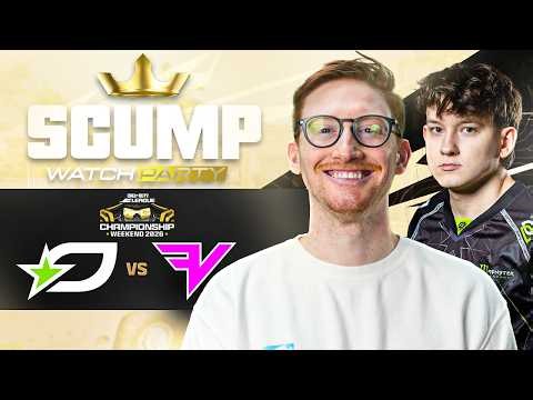 🔴LIVE - SCUMP WATCH PARTY!! OpTic TEXAS VS RIYADH FALCONS | CDL CHAMPS VEGAS DAY 3
