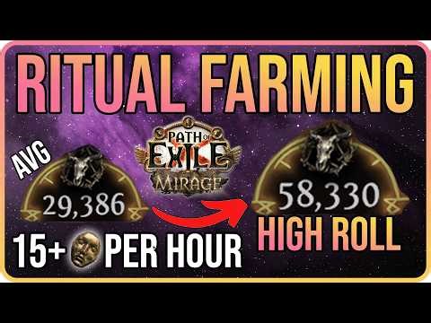 How I Farm HUGE Currency With Ritual | Path of Exile 3.28 Mirage