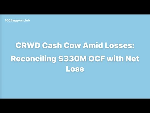 CrowdStrike Cash Cow Amid Losses: Reconciling $330M OCF with Net Loss