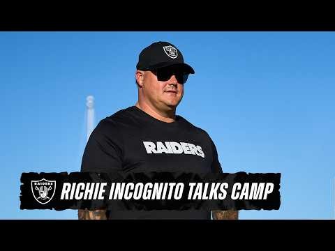 ‘Trying To Find Your Top 5’: Richie Incognito on the Raiders’ O-Line