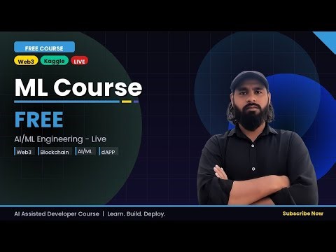Free Machine Learning Course 2026 🔥 | Beginner to Advanced ML Full Course | Python + Projects