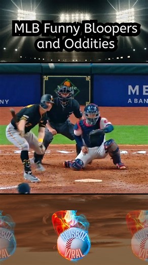 MLB Funny Bloopers and Oddities #baseballlife #mlb #baseball #beisbol | Beisbol Viral