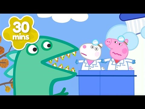 Peppa Pig Tales 🪥 Peppa Brushes DINOSAUR Teeth 🦷 BRAND NEW Peppa Pig Episodes
