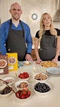 Cooking with co-workers: Sweet and savory waffle bar 🧇