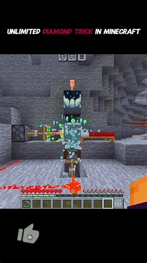 I Tested Unlimited Diamond Hacks in Minecraft #Shorts #Minecraft #Gaming #Trending