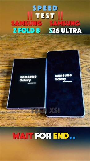 Samsung Z Fold 8 vs S26 Ultra ⚡ SPEED TEST | Which Galaxy Is Faster?