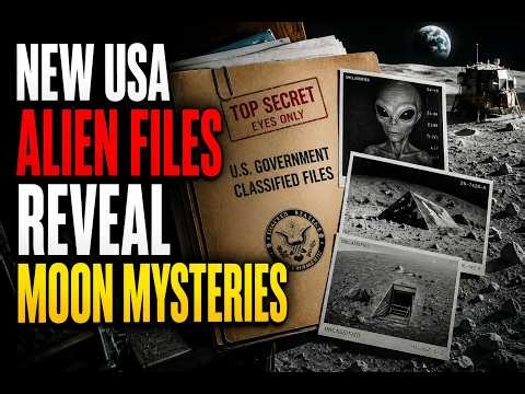 New USA Alien Files Reveal Moon Mysteries