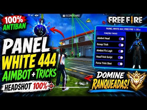 WHITE 444 PANEL🔥💯% WORKING. FREE FIRE MAX PANEL. how to install antinan panel in mobile ff