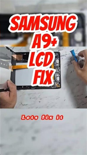 Samsung TAB A9+ LCD Replacement #techrepair #repair #Samsung