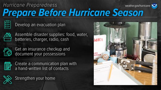 Hurricane Preparedness Week reminds us to prepare now. Here's what to do