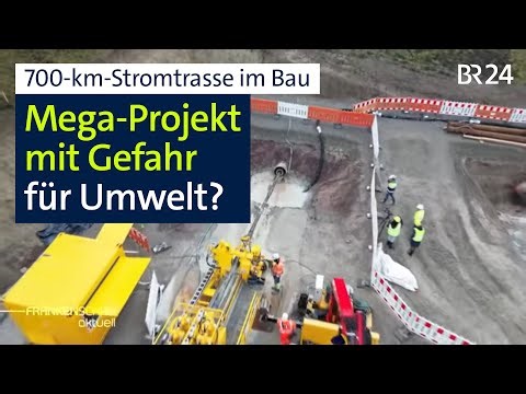 Stromtrasse SuedLink: Erdkabel-Verlegung auf Kosten von Umwelt und Natur? | BR24